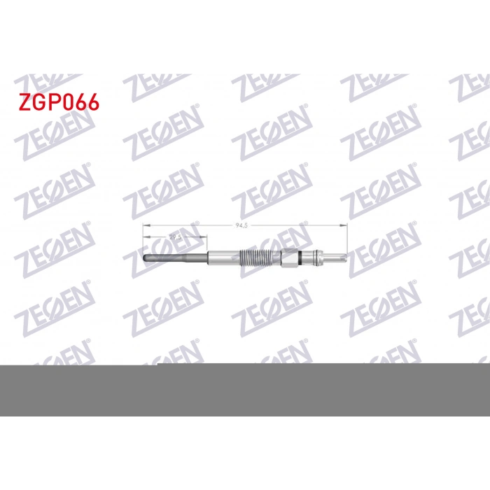 KIZDIRMA BUJI 4,4V OPEL ANTARA 2006- / CHEVROLET CAPTIVA 2006- / CRUZE 2009- / LACETTI 2007- / NUBIRA 2005- / 2.0 D