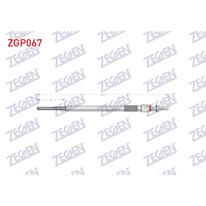 KIZDIRMA BUJI 4,4V OPEL ANTARA 2010- / CHEVROLET CAPTIVA 2011- / CRUZE 2011- / 2.0 D, 2.2 D