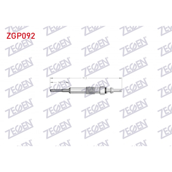 KIZDIRMA BUJI 4,4V RENAULT MEGANE III, SCENIC III 1.9 dCi 2009- / SUZUKI GRAND VITARA 1.9 DDIS 2005-2015