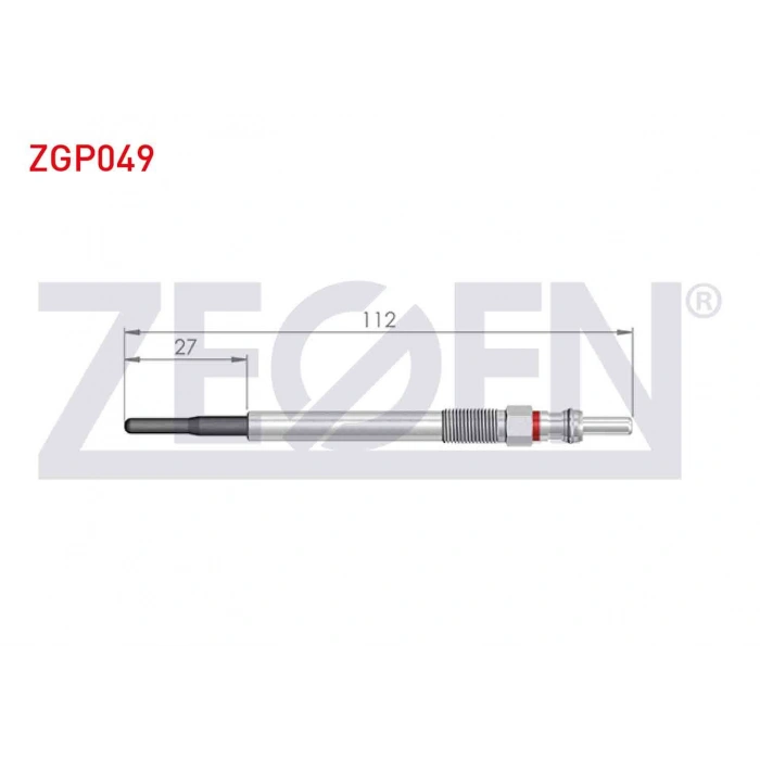 KIZDIRMA BUJI 5V CITROEN BERLINGO 1.6HDI 2008- / C3 II 1.6HDI 2009-2016 / CITROEN C4 (B7) 1.6HDI 2009- / PEUGEOT PARTNER 1.6HDI 2008- / 308 II 1.6HDI 2014-