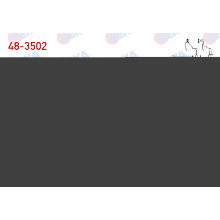 KLIMA EVAPORATORU BORULU 225X210X60 RENAULT MODUS 1.5 DCI 2004- / DACIA DUSTER 1.5 DCI - 1.6 16v 2010- / LOGAN 1.5 DCI 2004-2012 / SANDERO 1.5 DCI 2008-2013 / NISSAN MICRA 1.4i 16v 2003-2010