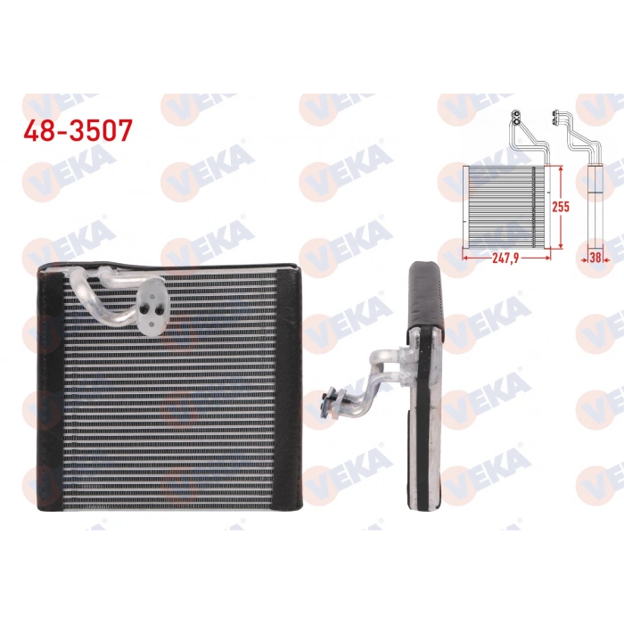 KLIMA EVAPORATORU BORULU 255X247,9X38 RENAULT MASTER III 2010-2019