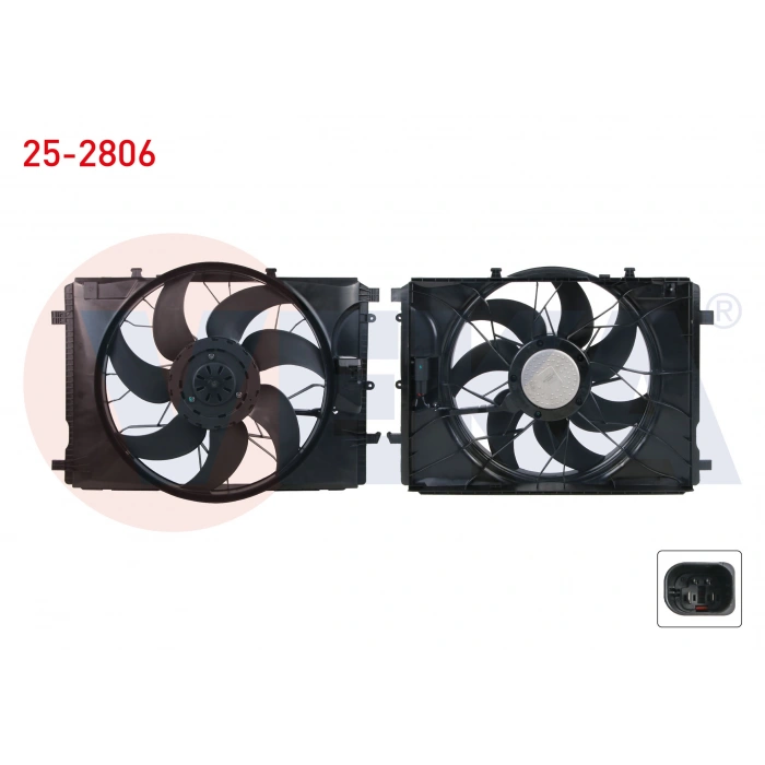 KLIMA FAN MOTORU (KOMPLE) W117-246-176-204-212-207-218-172-156 M271 2007-