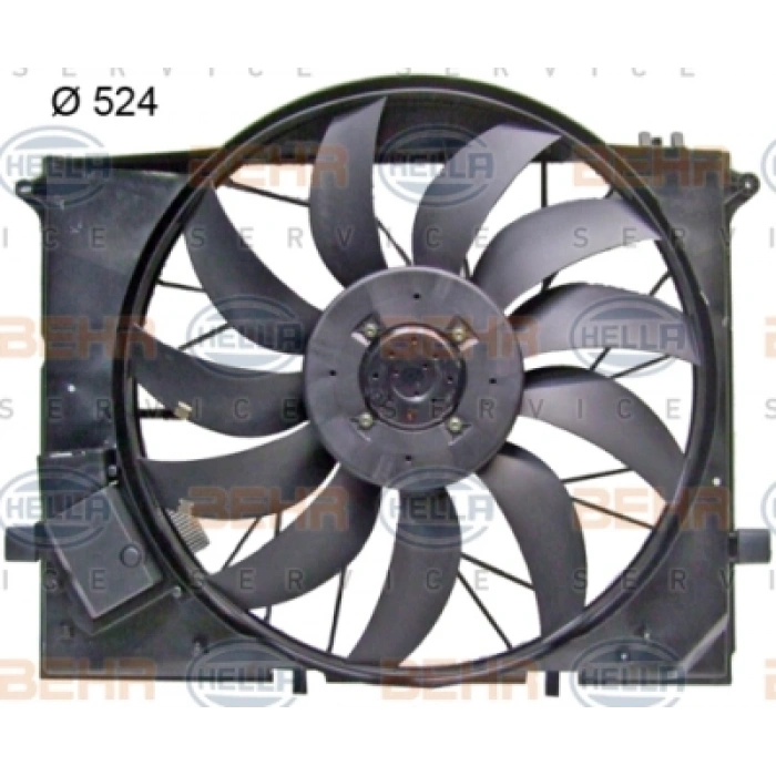 KLIMA FAN MOTORU W220 M112-113 01-