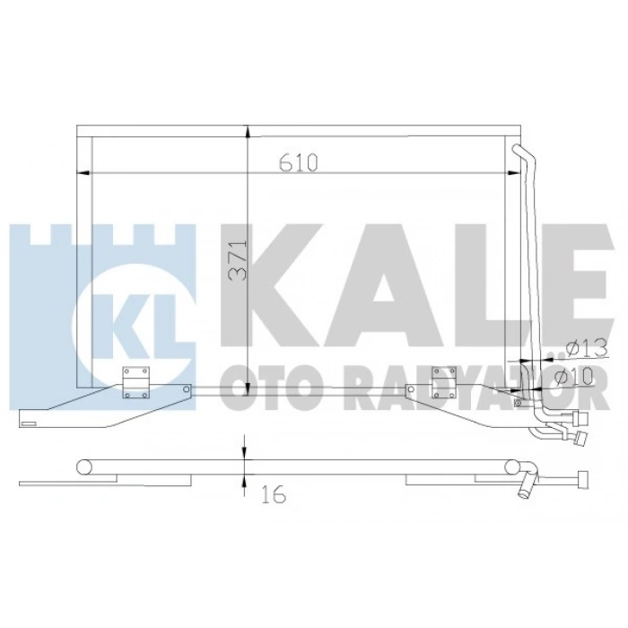 KLIMA RADYATÖRÜ 210 BM 1995-2002