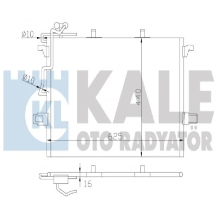KLIMA RADYATÖRÜ 211-219 BM 2002-2009