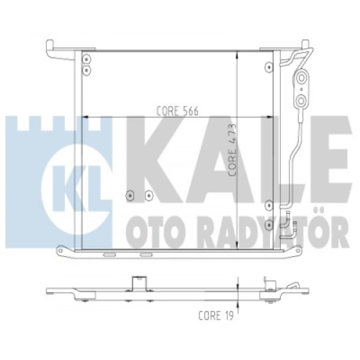 KLIMA RADYATÖRÜ 220-215-230 BM 1998-2012