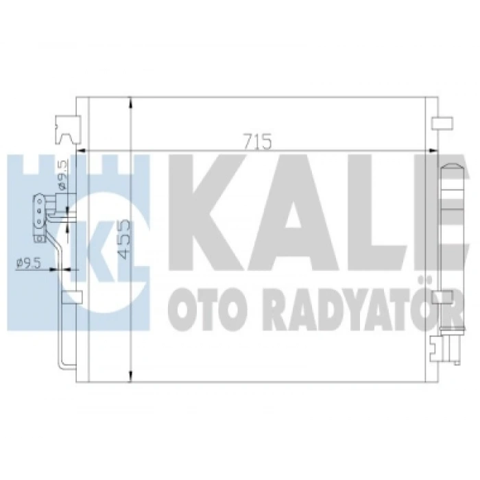 KLIMA RADYATÖRÜ 8FC 351 307-641 CRAFTER-SPRINTER BM 06-