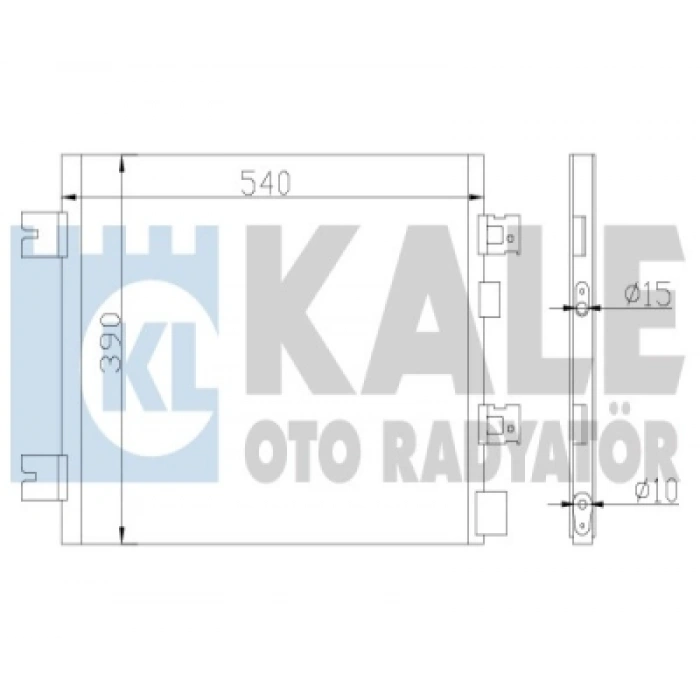 KLIMA RADYATÖRÜ AL/AL CLIO IV/DUSTER/SANDERO/LOGAN 1,2-1,4-1,5-1,6 08-