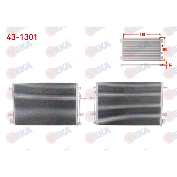 KLIMA RADYATORU AUDI A4 (8EC,B7) 2.7 TDI 2004-2008