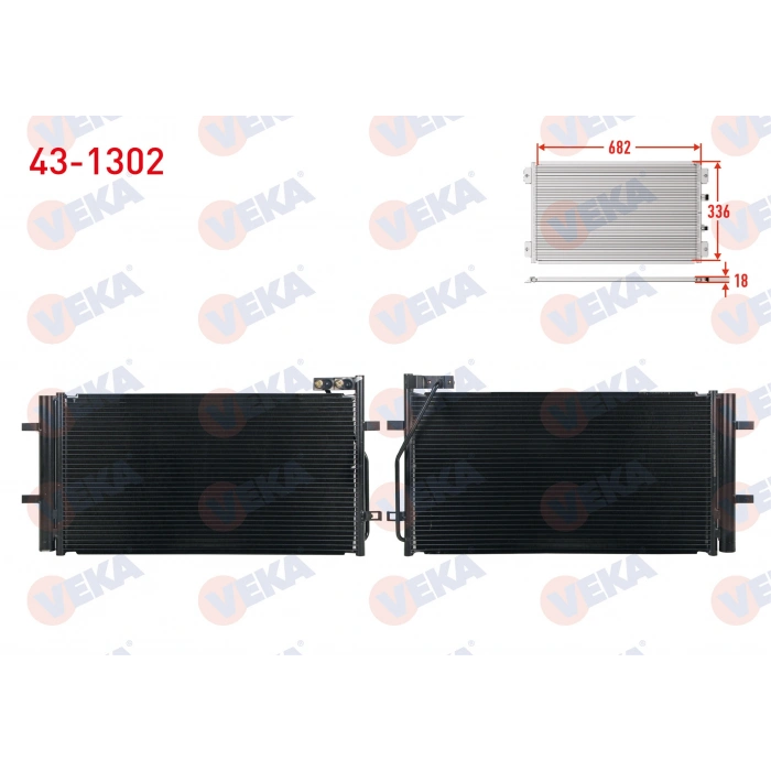 KLIMA RADYATORU AUDI Q3 (8U) 1.4 TFSI 2011-