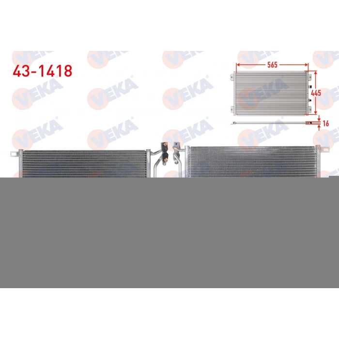 KLIMA RADYATORU BMW X3 (E83) 2.0i 2004-2010