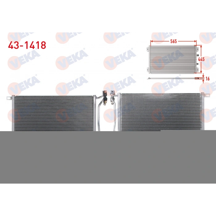 KLIMA RADYATORU BMW X3 (E83) 2.0i 2004-2010