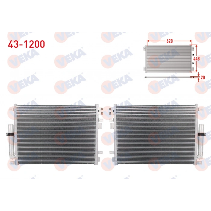 KLIMA RADYATORU CHRYSLER 300C (LX) 2.7 2004-2011