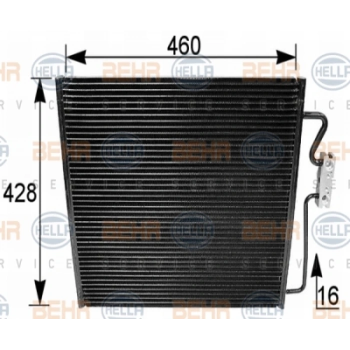 KLIMA RADYATÖRÜ E38 BM 97-01