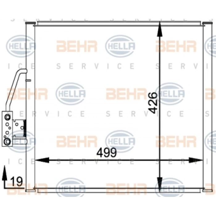 KLIMA RADYATÖRÜ E39 BM 96-03
