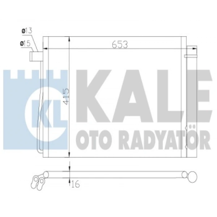 KLIMA RADYATÖRÜ E60-E61-E63-E64-E65-E66 N43-N46-N52-N53-M54-N62-N63 03-10