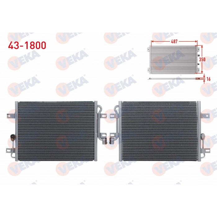 KLIMA RADYATORU FIAT ALBEA 1.2i 2003-2007