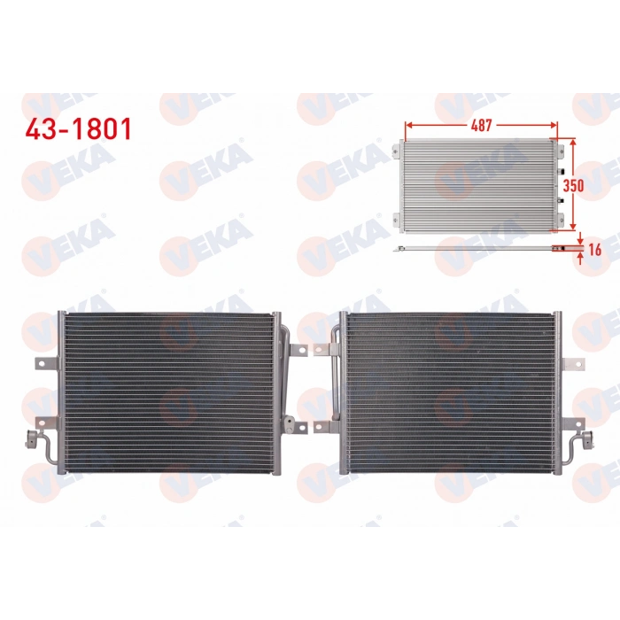 KLIMA RADYATORU FIAT ALBEA 1.3 MJT 2003-2007
