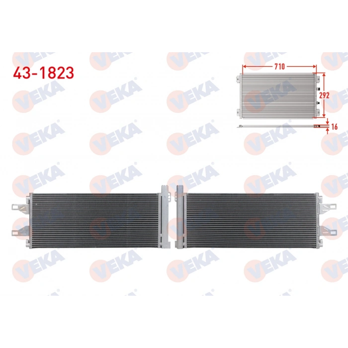 KLIMA RADYATORU FIAT DUCATO (250) 2.3 MJT 2006-2014