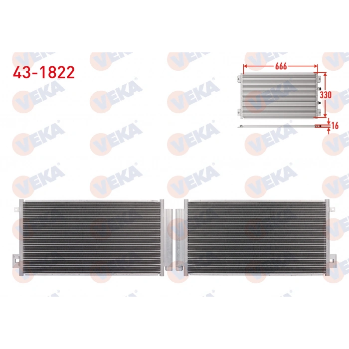 KLIMA RADYATORU FIAT EGEA 1.3 MJT M-T 2015-