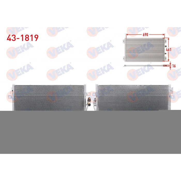 KLIMA RADYATORU FIAT FREEMONT (JF) 2.0 MJT A-T 2011-