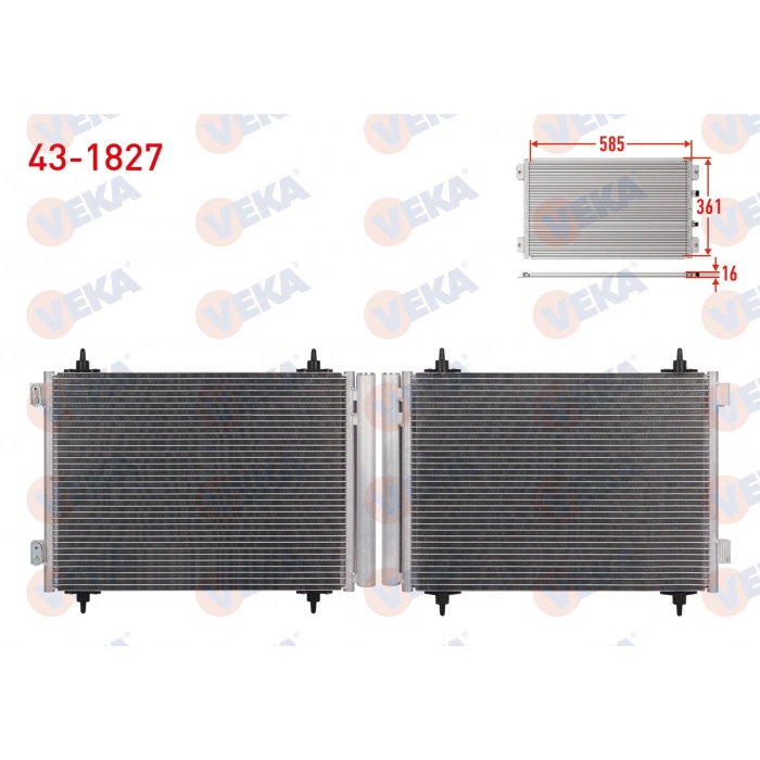 KLIMA RADYATORU FIAT SCUDO (270) 1.6 MJT 2007-