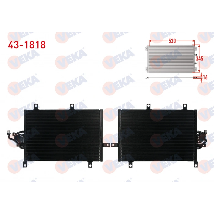 KLIMA RADYATORU FIAT TEMPRA 1.4i 1992-1999