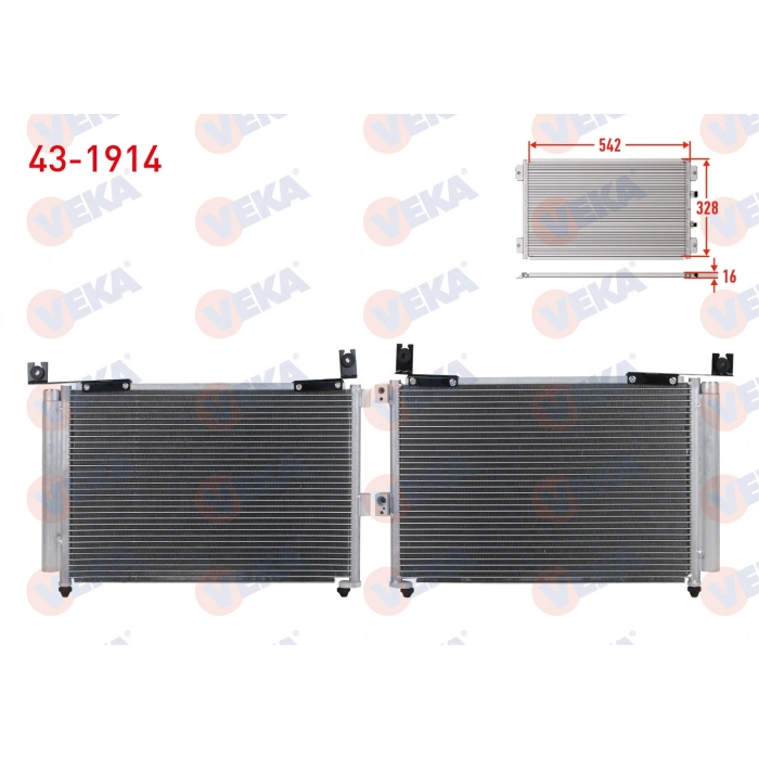 KLIMA RADYATORU FORD RANGER 2.5 TD 2006-2011