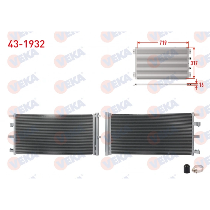 KLIMA RADYATORU FORD TRANSIT (V362) 2.0 EcoBlue 2018-