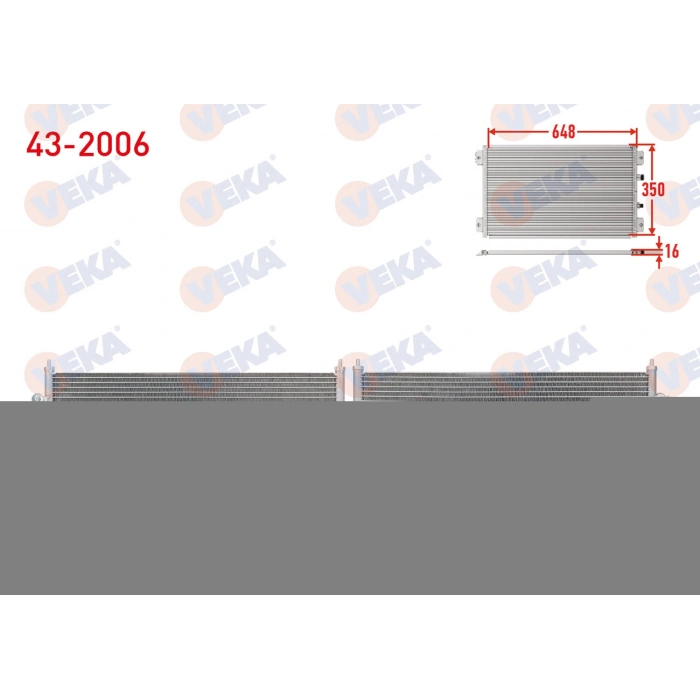 KLIMA RADYATORU HONDA CIVIC VII 1.6i 2000-2006