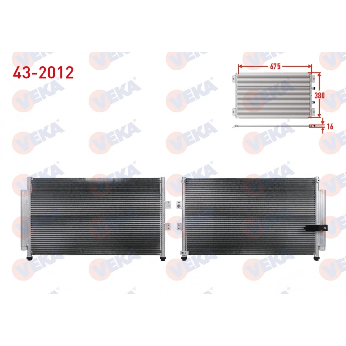 KLIMA RADYATORU HONDA CIVIC VIII 1.6 SEDAN 4 KAPI 2007-2009