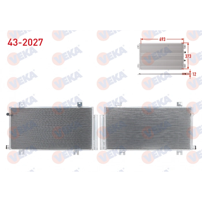 KLIMA RADYATORU HONDA CIVIC X (FC) 1.6 i-DTEC 2016-