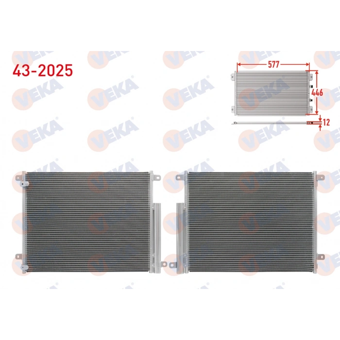 KLIMA RADYATORU HONDA CIVIC X (FC) 1.6i 2016-