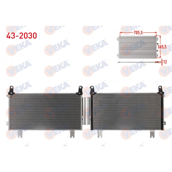 KLIMA RADYATORU HONDA CR-V V (RW - RT) 1.5i V-TEC 2016-