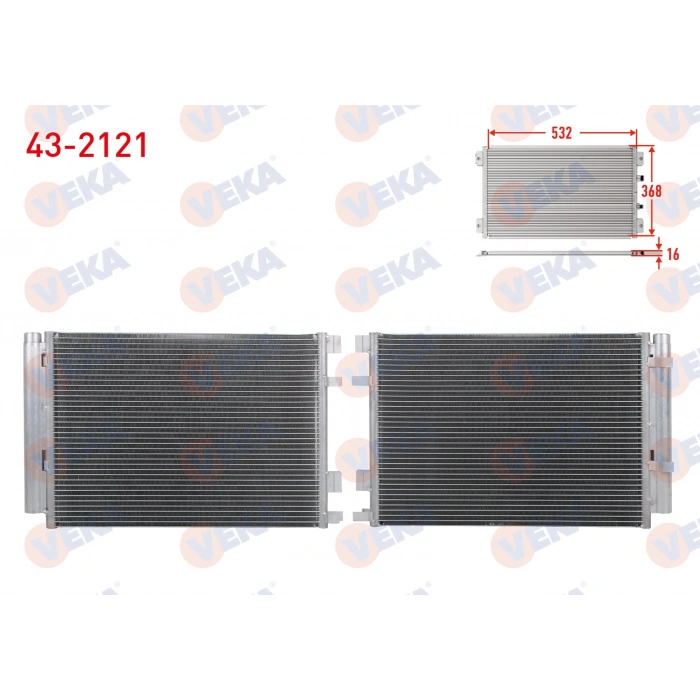 KLIMA RADYATORU HYUNDAI ACCENT BLUE 1.6 CRDI 2012-