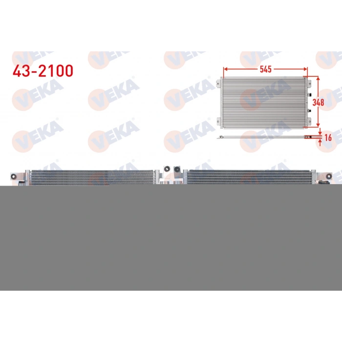 KLIMA RADYATORU HYUNDAI ACCENT ERA 1.5 CRDI A-T/M-T 2006-2012