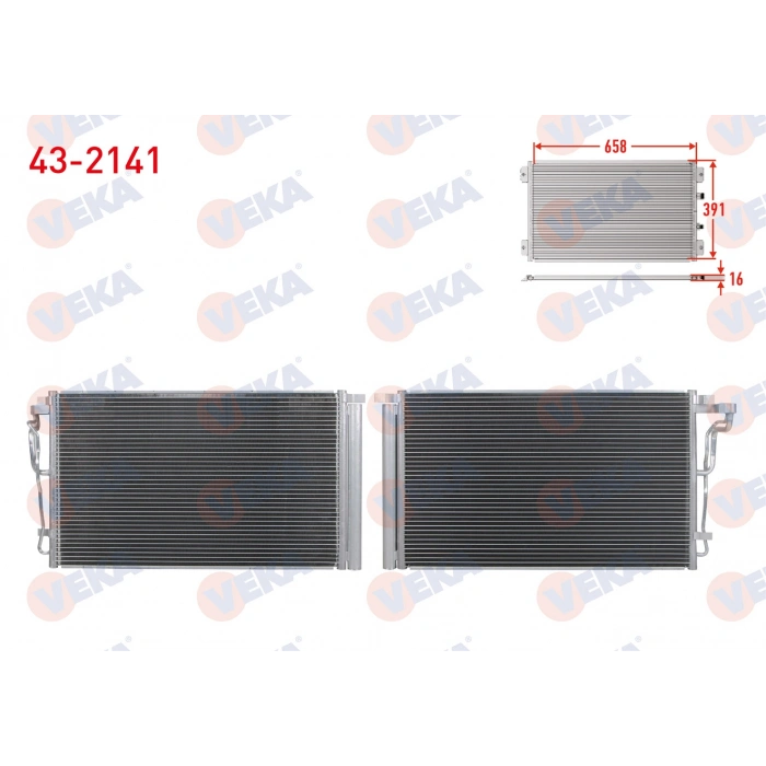 KLIMA RADYATORU HYUNDAI ELANTRA (MD,UD) 1.6 D-CVVT 2015-