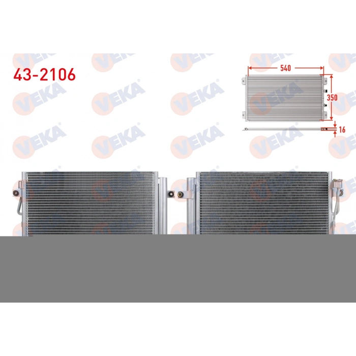 KLIMA RADYATORU HYUNDAI GETZ (TB) 1.3i 2002-2008