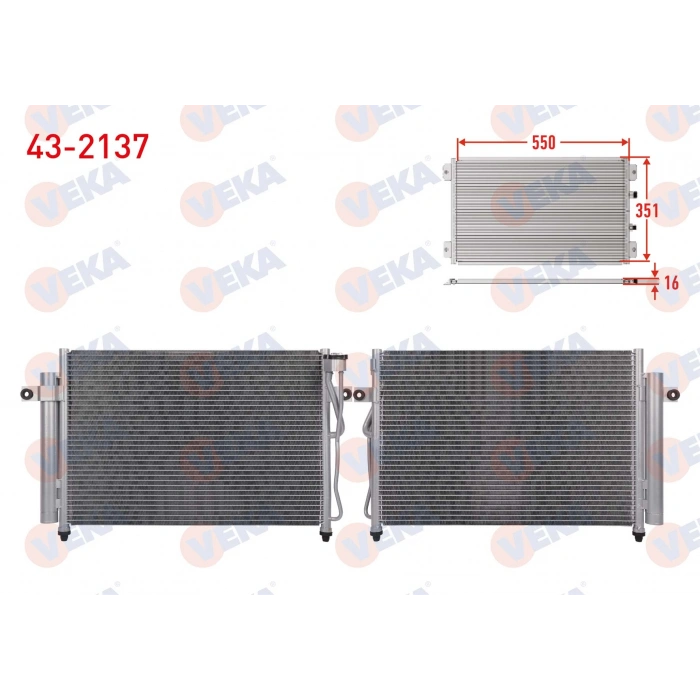KLIMA RADYATORU HYUNDAI GETZ (TB) 1.5 CRDI 2002-2008