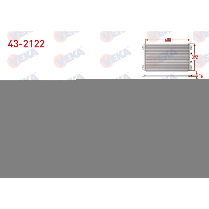 KLIMA RADYATORU HYUNDAI I30 (GD) 1.4 - 1.6 2011-2016/ ELANTRA V 1.6 2011-2015-/ KIA CERATO III 1.6 MPI 2013-/ CEED 1.4 CVVT - 1.4 MPI - 1.6 GDI 2012-2018