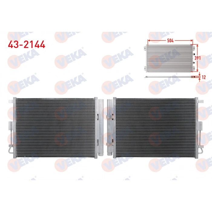 KLIMA RADYATORU HYUNDAI I30 (GD) 1.6 T-GDI 2011-2017