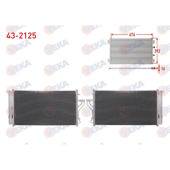 KLIMA RADYATORU HYUNDAI IX35 (LM) 1.6 GDI 2010-