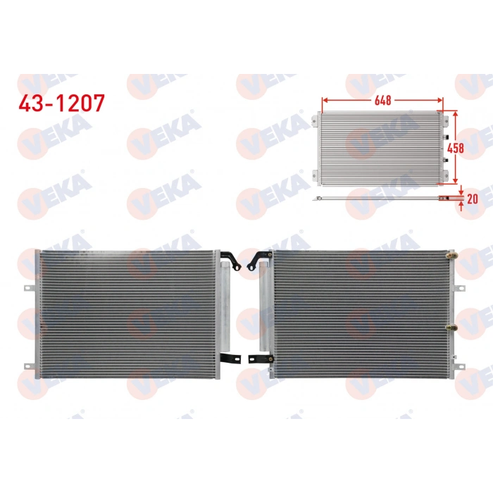 KLIMA RADYATORU JEEP CHEROKEE 2.0, 2.2 CRD, 2.4, 3.2 V6 2013-