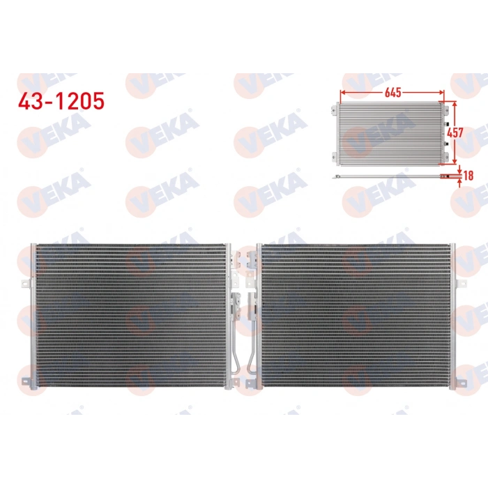 KLIMA RADYATORU JEEP COMMANDER 3.7 V6 4X4 2005-2010 / GRAND CHEROKEE 3.0 CRD 2004-2010