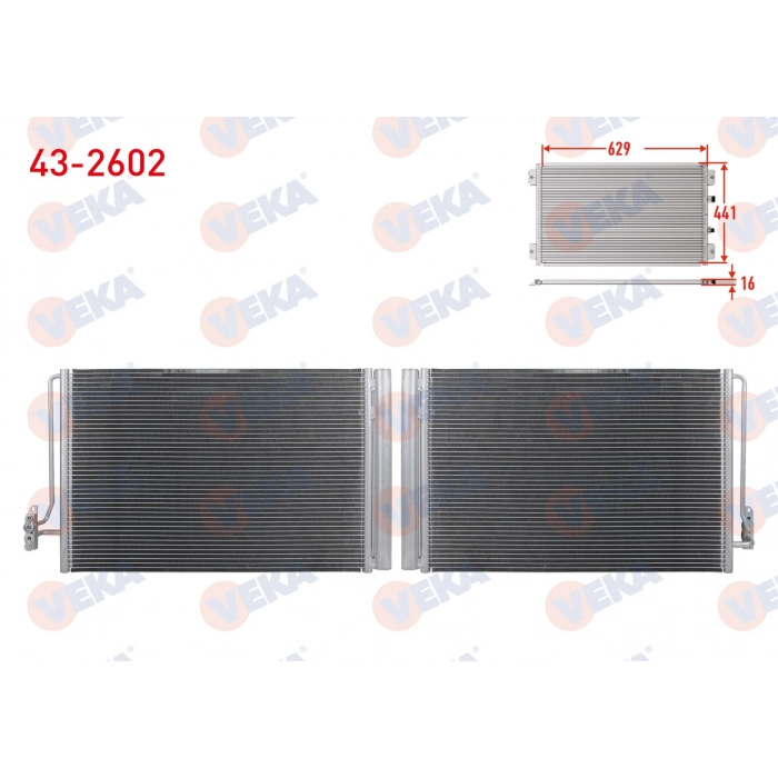 KLIMA RADYATORU LAND ROVER RANGE ROVER III (LM) 3.0 D - 4.4 2002-2012