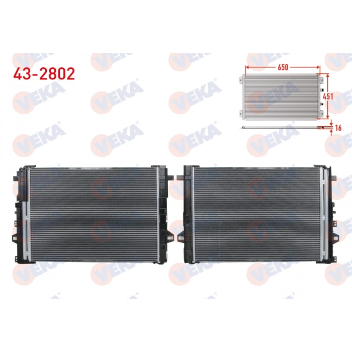 KLIMA RADYATORU MERCEDES A SERISI (W176) A 180 CDI 2012-