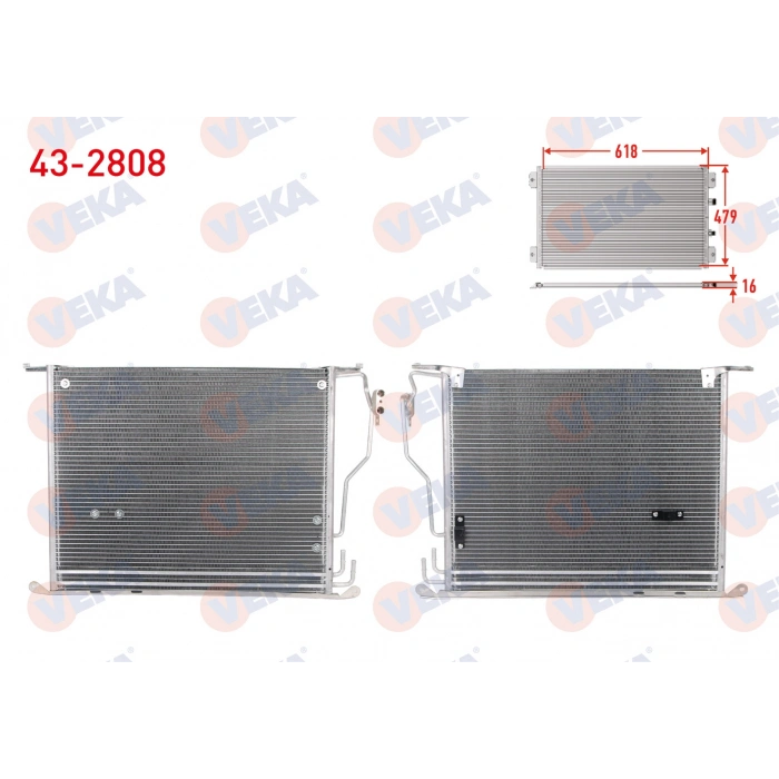 KLIMA RADYATORU MERCEDES S CLASS (W220) S 500 1998-2005