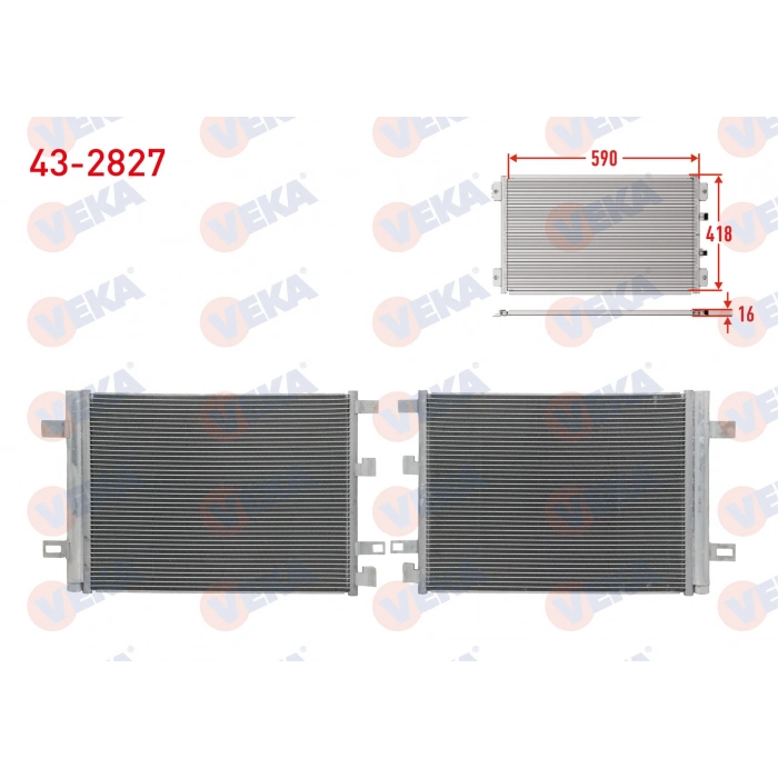 KLIMA RADYATORU MERCEDES (W177, W247, C118, H247)