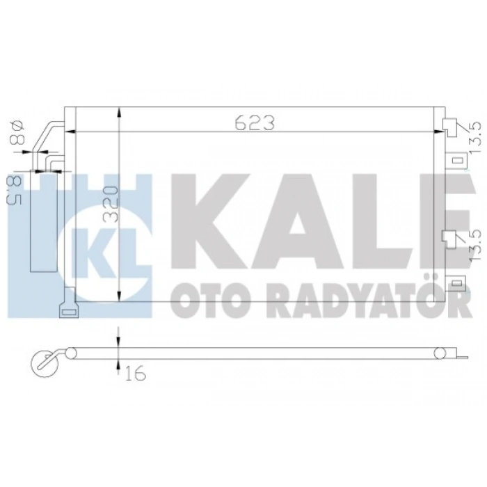 KLIMA RADYATÖRÜ MINI R50-R52-R53 BM 01-07